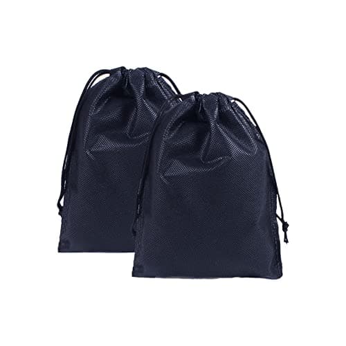 Travel Shoe Bags,Portable Drawstring Shoe Bags Dust-Proof Cloth Bag,2pcs