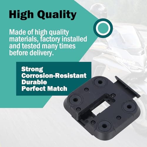 Motorcycle GPS Navigator Mount Bracket Kit Fit for Garmin zumo XT & Tread Replaces ‎010-12953-00 0101295300 — view 6