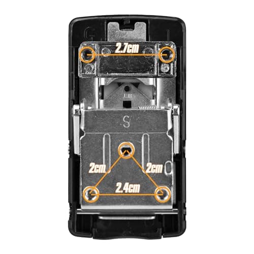 Ech.Apr 2-Pack Luggage Locks TSA Approved, 3 Digit Combination Travel Locks, TSA Locks for Aluminum Frame Zipper-Less Luggage Suitcase (Zipperless-A) — view 3