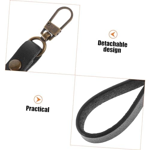 5pcs Coffee Zipper Puller Tabs Replacement Repair Kit for Backpacks — view 2