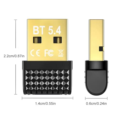 Bt 5.4 Adapter Wireless Bt Transmitter Receiver Plug And Play Wireless Dongle for Bt Keyboard/mouse/headphone/speaker — view 3