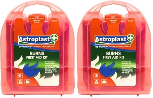 Astroplast 1044229 Wallace Cameron Micro Burns First Aid Kit, Orange (Pack of 2)