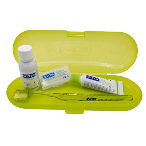 VITIS Orthodontic Travel Kit – Braces Oral Care Set for Daily Cleaning