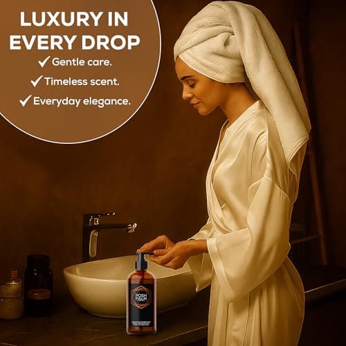 Posh Palm Sandalwood & Jasmine Hand Sanitiser Gel 500ml - Luxury Hand Sanitiser Made in UK, Moisturising Formula for Soft Skin, Premium Scented for Elegant Protection (Pack of 2) — view 4