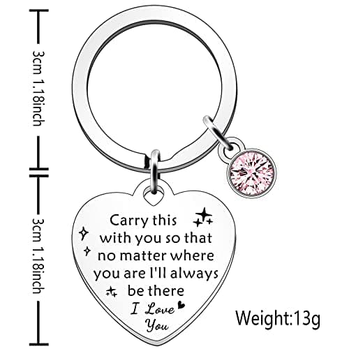 SDOFY I Love You Gifts for Her Valentines Keyring Gifts for Her Birthday Christmas Gifts for Girlfriend Wife Anniversary Couple Presents — view 2