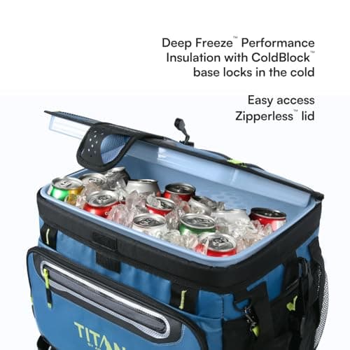 Titan 30 Can Zipperless, Marine Blue — view 3