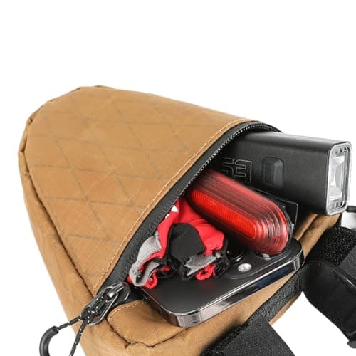Top Tube Bike Bag Repair Kit Storage, Tool Pouch, Triangle Pouch, — view 6
