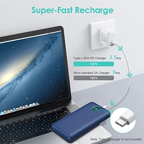 Power Bank Fast Charging, 26800mAh Portable Charger Battery Pack — view 3