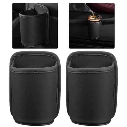 Car Door Drink Organizer 2 Pack For Back Seat Area Fits Water Bottles Bottles And Energy Drink Cans In Door Pockets — view 2