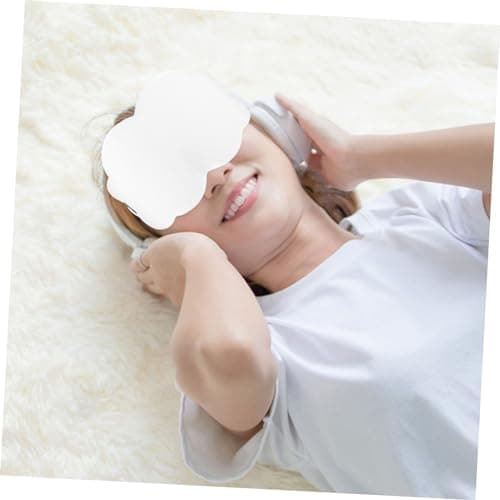 3D Contoured Sleep Eye Mask with Adjustable Double Layer — view 3