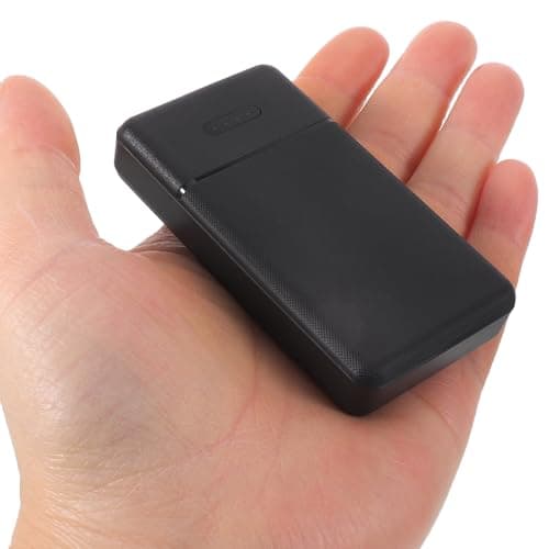 Portable Charger for Heated Gloves 2000mah Black Plastic Power Bank — view 4