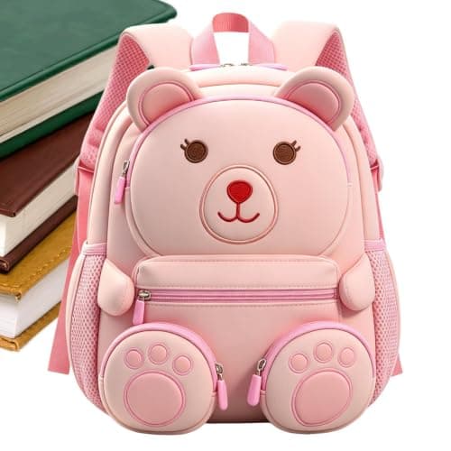 Children's Backpack with Shoulder Straps, pink, riferimento alla descrizione, Please refer to description — view 6