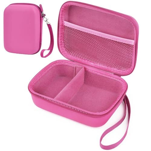 Ainiv Kids Instant Camera Case, Kids Camera Photo Paper Organizer, Pink