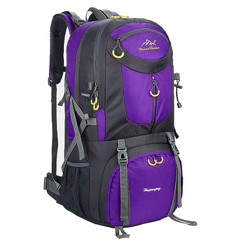MYMM 50 Liter Backpack, Great for Outdoor sport, Hiking, Trekking, Camping Travel, Mountain Climbing. Waterproof Mountaineering Bag, Travel Climbing Daypacks, Knapsack, Rucksack