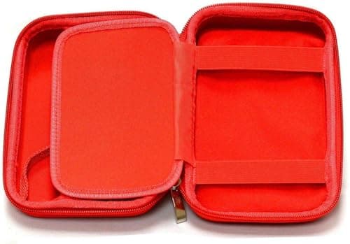 Navitech Red Travel Hard Case Compatible With INSTAX Limited Edition LINK 2 portable printer — view 2