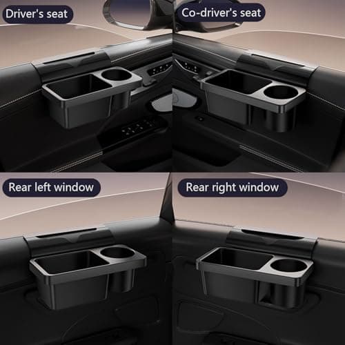 Car Door Cup Holder Non-Slip Car Organizers And Storage — view 4