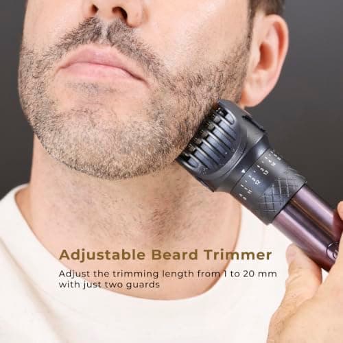 Beard Trimmers for Men, 5 in 1 Men's Grooming Kit with USB-C Charging Dock — view 2