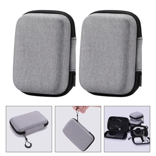 Warmhm 2pcs Eva Waterproof Microphone Storage Pouch with Zipper — view 5