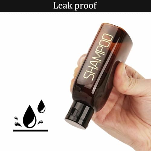 Decorniqu Travel Bottles for Toiletries 4 PCS 100ml Leak Proof Containers — view 3