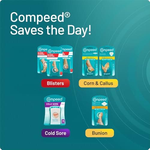 Compeed Medium Blister Plasters, Hydrocolloid, Pack of 12 — view 6