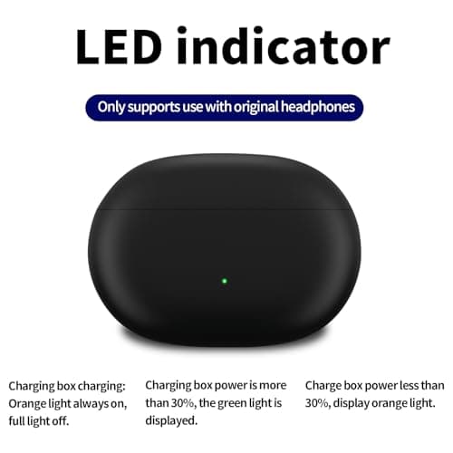 MIOLLYBO Upgraded Replacement Charging Case for Beats Solo Buds with 660mAh Built-in Battery, Sync Button & Pop-Up Pairing Portable Charging Dock, USB-C Charging Port (Earbuds Not Included) — view 4