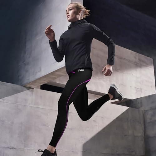 FDX Women's Base Layer Leggings Lightweight All Season Tights Pink M — view 5