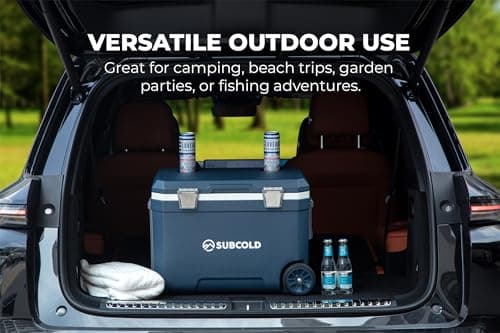 Subcold MOBI45 Wheeled Cool Box | 45L | PU Foam Insulated | Drain — view 2