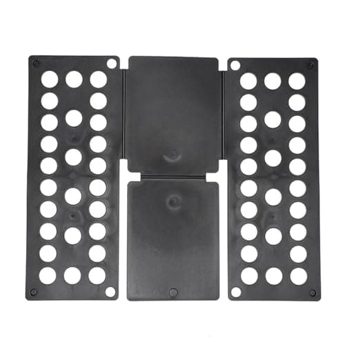 Clothes Folding Board Fast Shirt Folder for Adults Laundry (black) — view 2