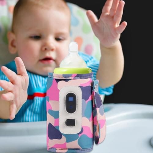 Bottle Warmer Sleeve Plug-in Insulated Sleeve with Strap — view 2
