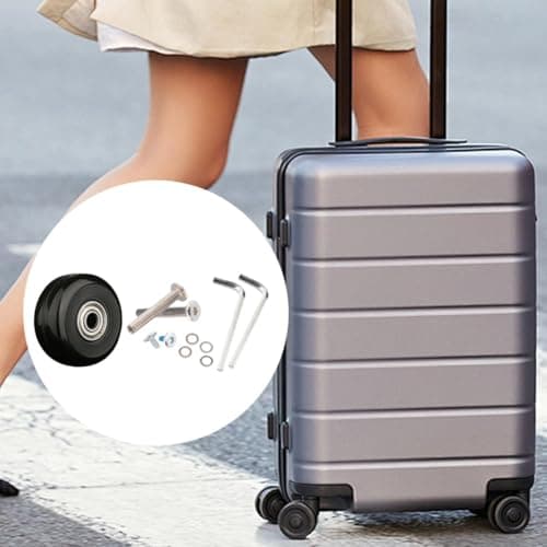 POXZSFX Easy Install Accessories Modern Spare Wheel Suitcase Replacement — view 5
