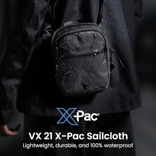 tomtoc Anti-Theft Lockable X-Pac Travel Crossbody Sling Bag, RFID Blocking — view 4
