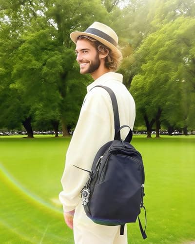 Small Rucksack Waterproof Mini Backpack Lightweight Nylon Sling Daypack — view 6