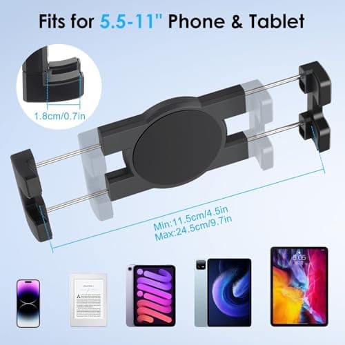 EEEKit Car Tablet Holder: Suction Cup iPad Holder for 5.5"-11.0" Devices — view 6