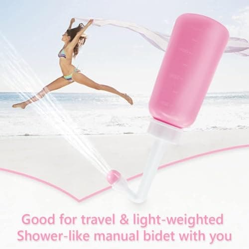 350ml Perineal Bottle Postpartum Essentials Upside Down Portable Bidet Bottle for Perineal Recovery and Cleansing After Birth — view 5
