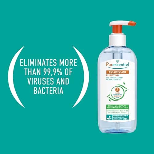 Puressentiel Natural, Hydrating Antibacterial Gel 250ml with Essential Oils — view 3