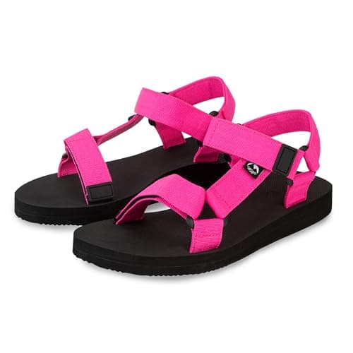 Lakeland Active Women's Mockerkin Adjustable Outdoor Walking Lifestyle Sandals - Pink - 6 — view 5