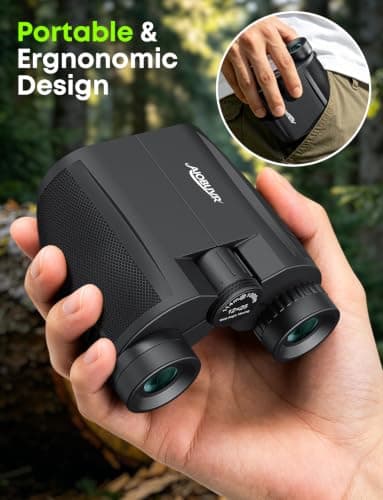 10X25 Portable Bird Travel Hunting Professional Binoculars for Adults — view 3