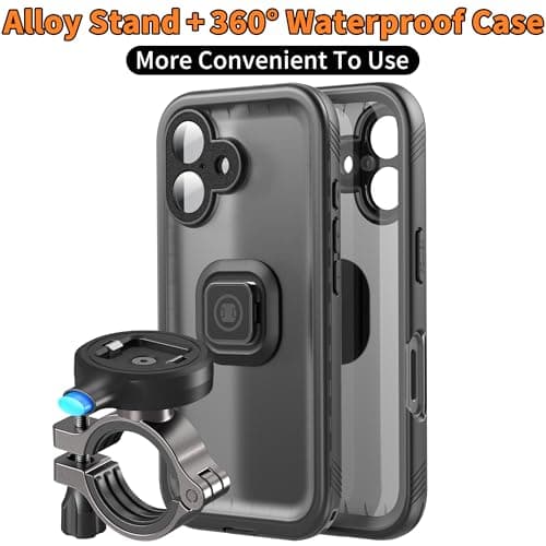 Cozycase 1S Lock/Unlock Waterproof Bike Phone Holder For iPhone 13 — view 3