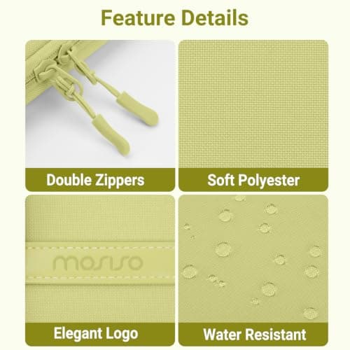 MOSISO Laptop Case Compatible with MacBook Neo/Air/Pro 13 inch, Citrus — view 4