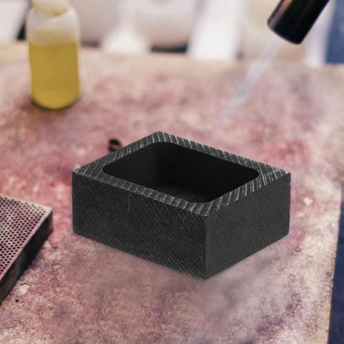 Graphite Ingot Mold for Teaching and Science Education, Black — view 4
