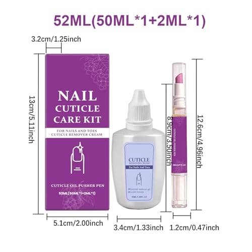 Nail Care Kit - Nail Repair Trimming, Cuticle Maintenance with Tools, Manicure Pedicure Accessories, Grooming Kit for Adults Seniors Travel Office Daily Salon — view 2