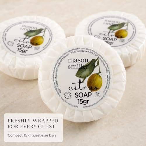 Mason & Miller Tissue Pleated Soap 50 x 15gm — view 3