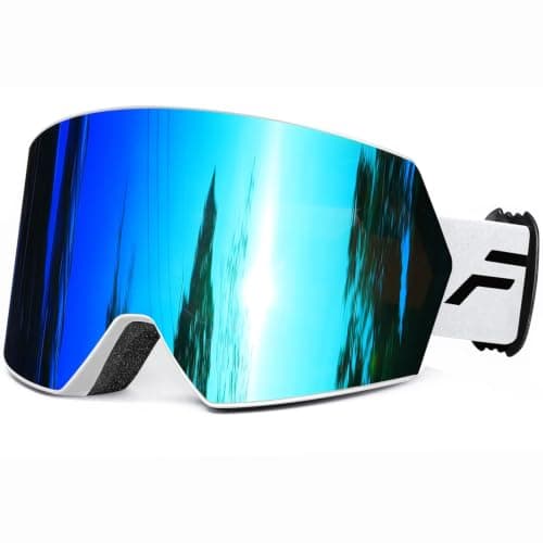 FMY OTG Ski Goggles,Snowboard Goggles for Men,Women & Youth Anti Fog