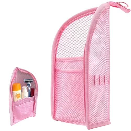 Toothbrush Travel Bag with Stand-Up Design, Lightweight Toiletry Organizer