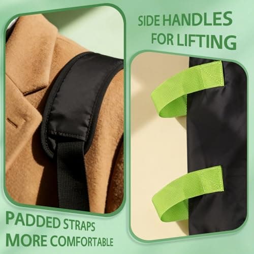 Upgrade Car Seat Travel Bag, Car Seat Bag for Airplane with Shoulder Handle — view 6
