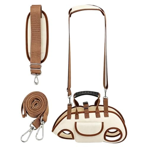 Purse Dog Carrier with Adjustable Strip for Small Dogs