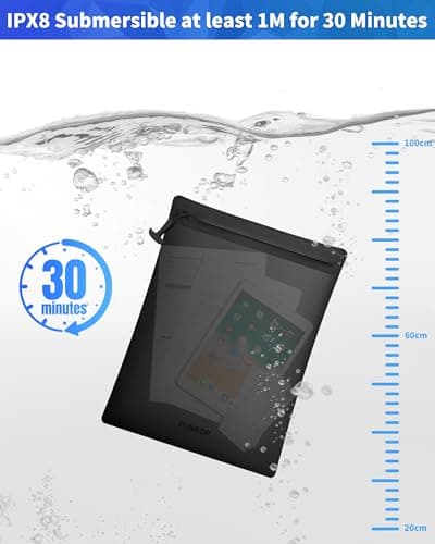 IPX8 Waterproof Document Bag, 30x39cm Waterproof Bag for documents — view 3