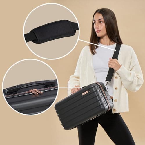 Cabin Max ABS Hard Shell Cabin Case with Shoulder Strap Under Seat, 20L — view 6