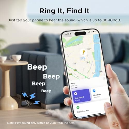 UGREEN FineTrack Tracker for Apple Find My (iOS only), USB-C Rechargeable — view 5