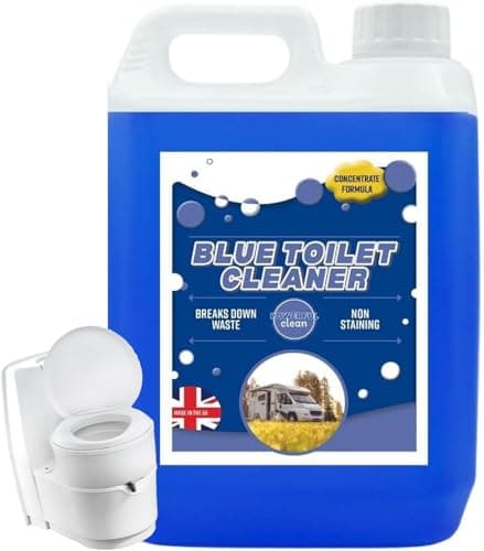 BLUE Toilet Rinse 5 Litres Disinfectant Bottles